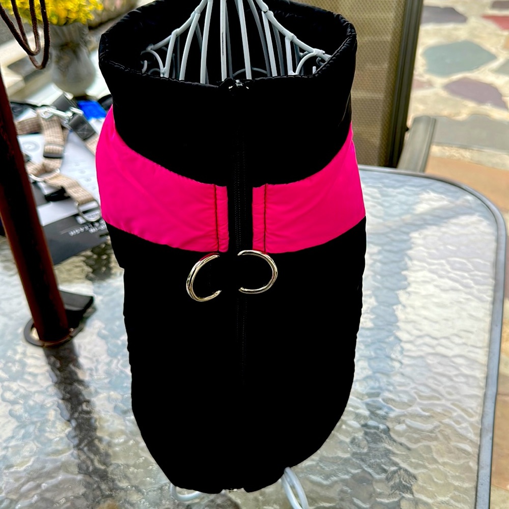 Black doggy coat